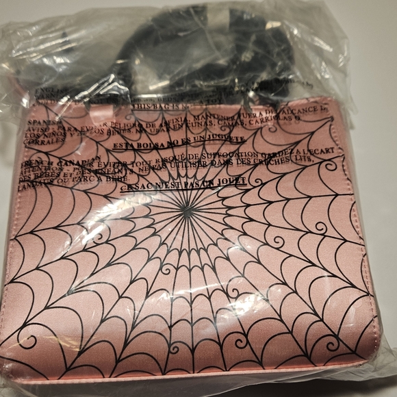 Monster High Draculaura Spiderweb Satchel Bag - Picture 2 of 8